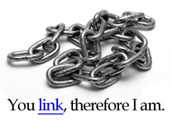 You link, therefore I am.